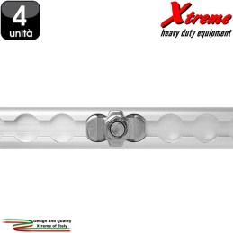 Barra Fermacarico - Perno doppio con dado di fissaggio - 4 Unità | Xtremeshop.it