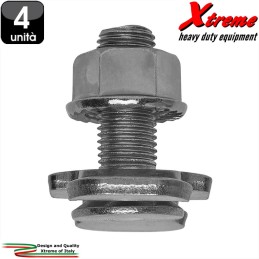 Barra Fermacarico - Perno doppio con dado di fissaggio - 4 Unità | Xtremeshop.it