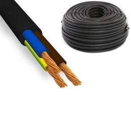 Cavo 230V in Neoprene 3x2,5mm² per Camper con LED di rete - 10/40 m...