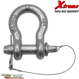 Grillo ad Omega in acciaio speciale 4,75 t. con perno ad innesto rapido Xtremeshop.it