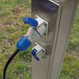 Cavo 230V in Neoprene 3x2,5mm² per Camper con LED di rete - 10/40 m...
