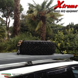 Cinta blocca ruota di scorta a 3 punti per ruote con diametro da 40...