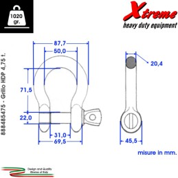 Cinta per recupero e traino 21000 kg e 2 Grilli da 28000 kg | Xtremeshop.it