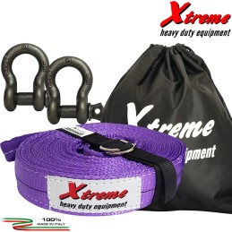 Cinta per recupero e traino 7000 kg e 2 Grilli da 12000 kg | XTREMESHOP.IT