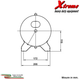 Serbatoio aria compressa - 10 litri | Extremeshop.it