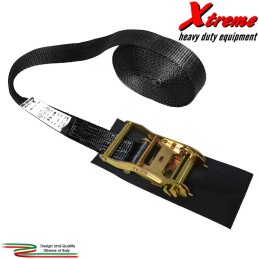 Cinta da 2000 kg, nastro continuo, cricchetto, protezione antigraffio Xtremeshop.it