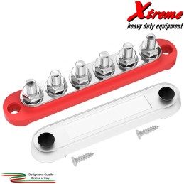 Terminale di collegamento elettrico Bus Bar a 6 contatti 150A | Xtremeshop.it