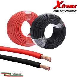 Cavo Elettrico Automotive 25 mm2 (3 AWG) - Rosso / Nero | Extremesh...