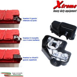Morsetti batteria rinforzati con isolamento totale | Xtremeshop.it