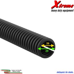 Tubo corrugato aperto Ø 26 mm per cablaggi automotive | Extremeshop.it