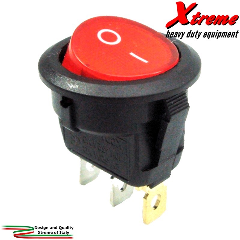 Serie O - Interruttore On-Off con pulsante luminoso | Xtremeshop.it