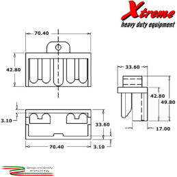 Anderson 350A Copertura con cordino | Xtremeshop.it