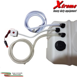 Serbatoio acqua con pompa elettrica e doccia per auto 4x4 camper | Xtremeshop.it