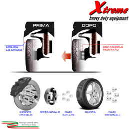 Distanziali ruote Nissan Navara NP300 | Xtremeshop.it