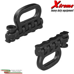 Sliding Rail - Terminale ad asola con 4 perni di aggancio sulla rotaia fermacarico | XTREMESHOP.IT
