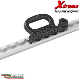 Sliding Rail - Terminale ad asola con 4 perni di aggancio sulla rotaia fermacarico | XTREMESHOP.IT
